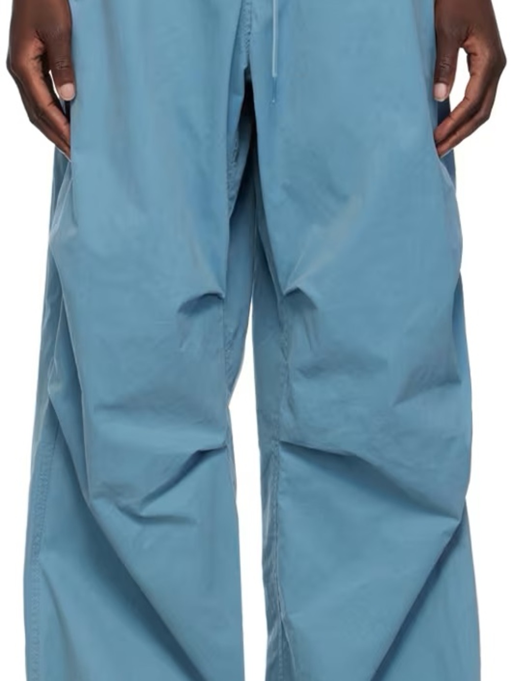 Marc Jacobs Light Blue Wide-Leg Women's Pants